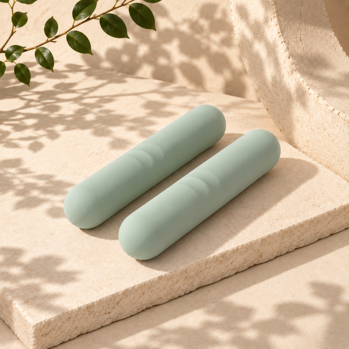 Eco-Friendly Pilates Yoga Logo Home Gym Fitness Silicone Dumbbells Barbell Power Beam Bar Hand Weights Dumbell
